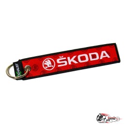 Брелок "SKODA Я НЕ ДЕД, это практично!"