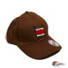 Кепка Domo-kun коричневая (круглый козырёк)