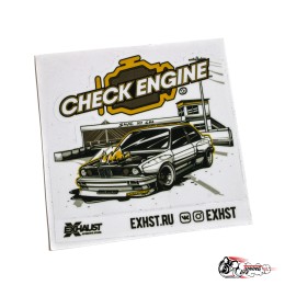Стикер Check Engine с БМВ