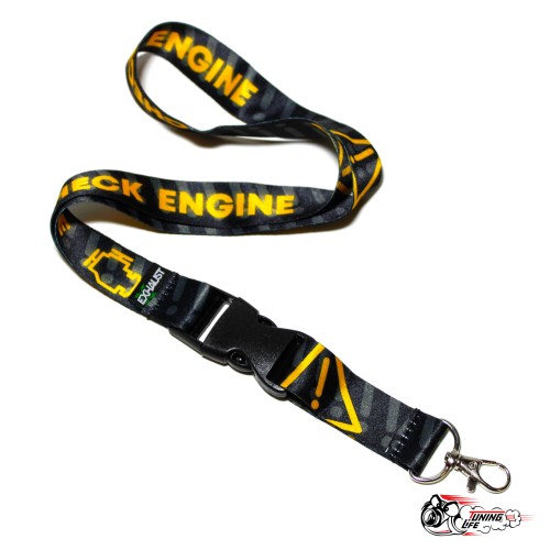 Шнурок для ключей "check engine"