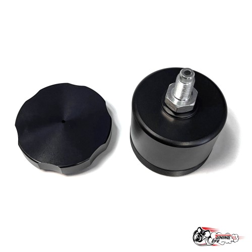 Бачок для тормозной жидкости алюминиевый Черный