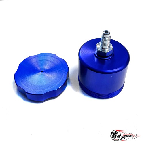 Бачок для тормозной жидкости алюминиевый Синий