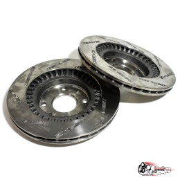 Диски тормозные AMG style ВАЗ R14 перфорация, канавки