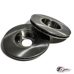 Диски тормозные АТС-STANDART ВАЗ 2112, вентилируемые гладкие (2шт)