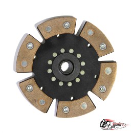 Диск сцепления керамический ВАЗ 2112 6 лепестков, бездемпфер, металлокерамика