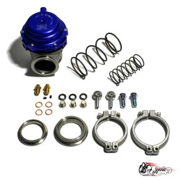 Вестгейт 44мм Tial style V-band синий