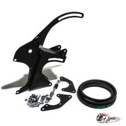 Кронштейн переноса генератора Gts с ГУРом нива регулируемый + ремень