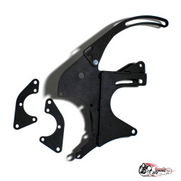 Кронштейн переноса генератора Gts с ГУРом нива регулируемый + ремень