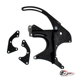 Кронштейн переноса генератора Gts с ГУРом нива регулируемый + ремень