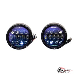 фары светодиодные 3 полосы УАЗ\\НИВА HP-HLD-001 130 ВАТТ