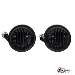 фары светодиодные 3 полосы УАЗ\\НИВА HP-HLD-001 130 ВАТТ