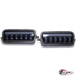 Надфарники LED Нива с полосой снизу 2022 (LEDZILLA)