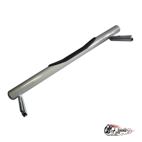 Пороги "Труба с проступью" СЕРЫЕ 21214 "Нива", Urban 4*4