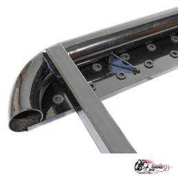 Пороги с резинками 2 ряда, 21214 "Нива", Urban 4*4" черные