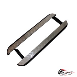 Пороги с алюминиевым листом d51, 21214 "Нива", Urban 4*4 черные