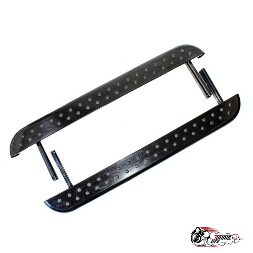 Пороги с резинками 2 ряда, 21214 "Нива", Urban 4*4" черные