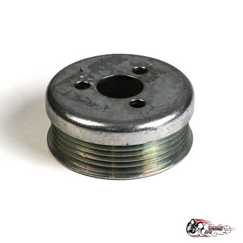 Шкив водяного насоса Шевроле Нива 1.7 металлический уменьшенный  80мм Тольятти