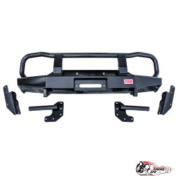 Бампер РИФ силовой передний ВАЗ Нива с защитной дугой и площадкой под лебедку