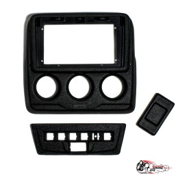 Накладка на консоль приборов Niva Legend под 9 дюймов и блок управления