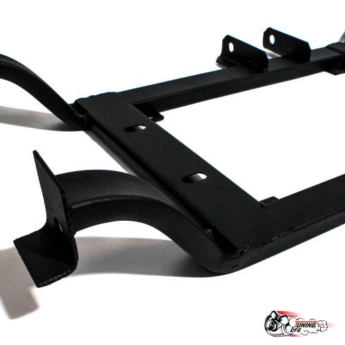 Подрамник НИВА раздатки черный универсальный с защитой