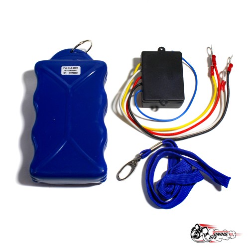 Пульт дистанционного управления для лебедки 12V (влагозащитный корпус,силиконовый чехол)