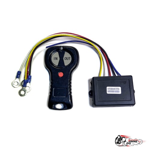 Пульт дистанционного управления для лебедки 12V ( ЧЕРНЫЙ ) Ушастый