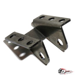 Перенос задних амортизаторов Нива 2121 под новый образец (Лифт +50)