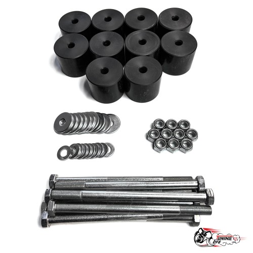 Бодилифт набор УАЗ ПАТРИОТ 50/50, черный 10шт