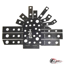 Усилитель крепления рулевого редуктора НИВА 3мм