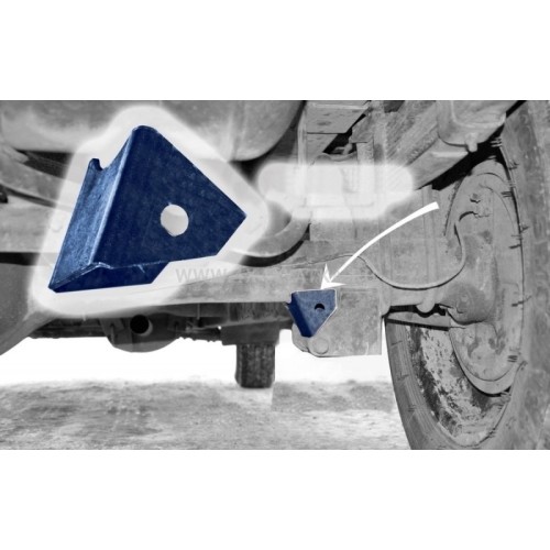 Кронштейны переноса задних амортизаторов Нива 2121 лифт (2шт) до 2009г