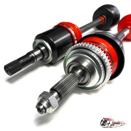 Привода в сборе усиленные со шрусами 21214/УРБАН 24 шлица с АБС (проточка под лифт)