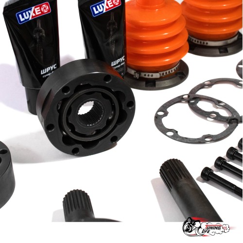 Комплект передних приводов Нива туризм 24 шлица ИЖ ТЕХНО