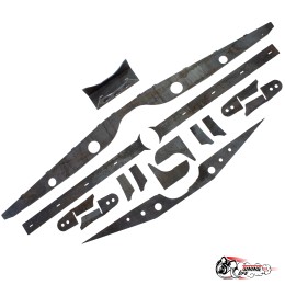 Комплект для усиления балки заднего моста Нива