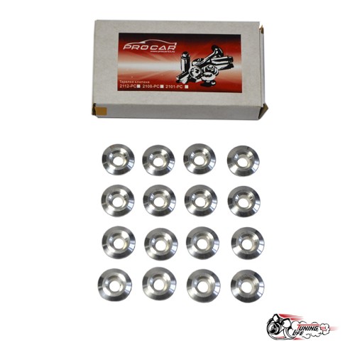 Тарелки клапана 16V Procar (титан-алюминий) 16 шт.