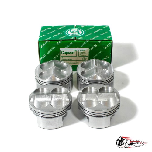 Поршни САРМАТ 126 84.0 с проточками 29-32 с БОЛЬШИМ вытеснителем Группа А