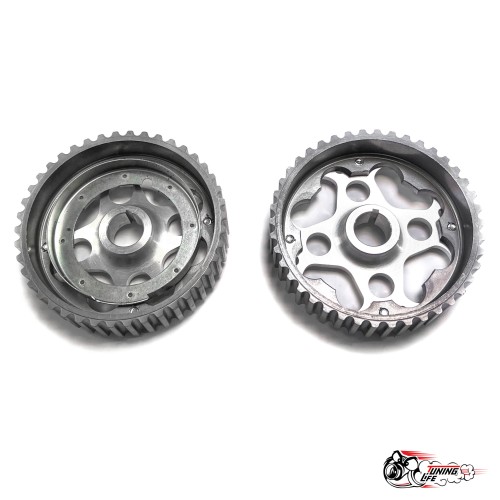 Шестерни разрезные 2112 16V (алюм. ступица) вырезанные СПОРТ с маркерным диском