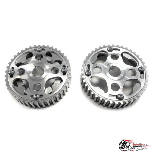 Шестерни разрезные 2170 приора 16V (алюм. ступица) вырезанные СПОРТ с маркерным диском