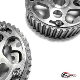 Шестерни разрезные 2112 16V (алюм. ступица) вырезанные СПОРТ с маркерным диском