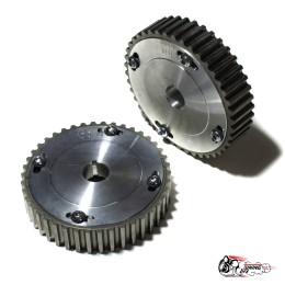 Шестерни разрезные 2170 приора 16V (алюм. ступица) сплошные с маркерным диском