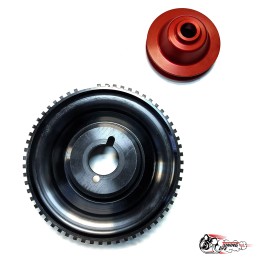 Шкивы к/вала и генератора СПОРТ (к-т) клиновидный ремень. Pro.car