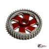 Шестерня разрезная ГРМ 8V Алюминиевая ступица Pro.Car 2190 аннодир. КРАСНАЯ