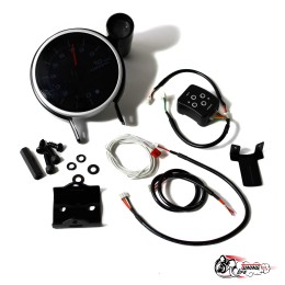 тахометр DEPO 115mm с шифт-лампой