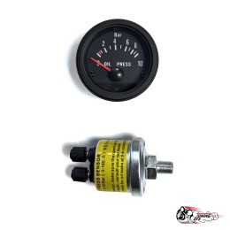 Датчик AUTO GAUGE ВДО стиль 52мм электрический OIL PRESS