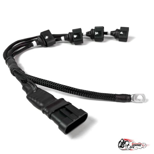 Проводка под катушки VAG для ВАЗ бюджетная (в змейке)