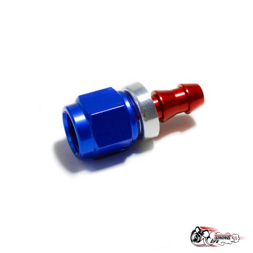 Фитинг AN4 прямой (резьба - хомут)