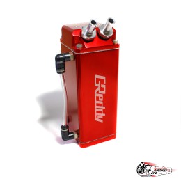 Маслоуловитель Greddy style квадрат красный