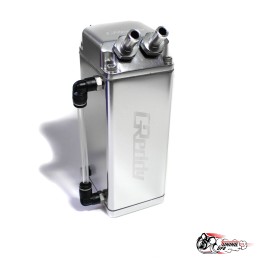 Маслоуловитель Greddy style квадрат серебро