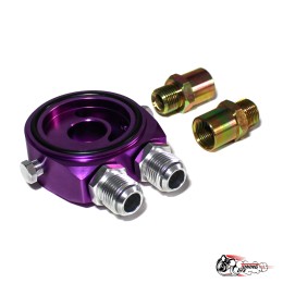 Проставка под масляный радиатор без выноса фильтра (Фиолетовая)