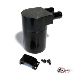 Маслоуловитель с боковыми выходами черный