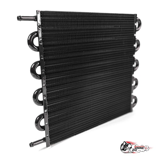 Радиатор дополнительный охлаждения АКПП 10 рядов (черный)